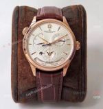 Swiss 1:1 Replica Jaeger-leCoultre Master Geographic Rose Gold Watch ZF Factory